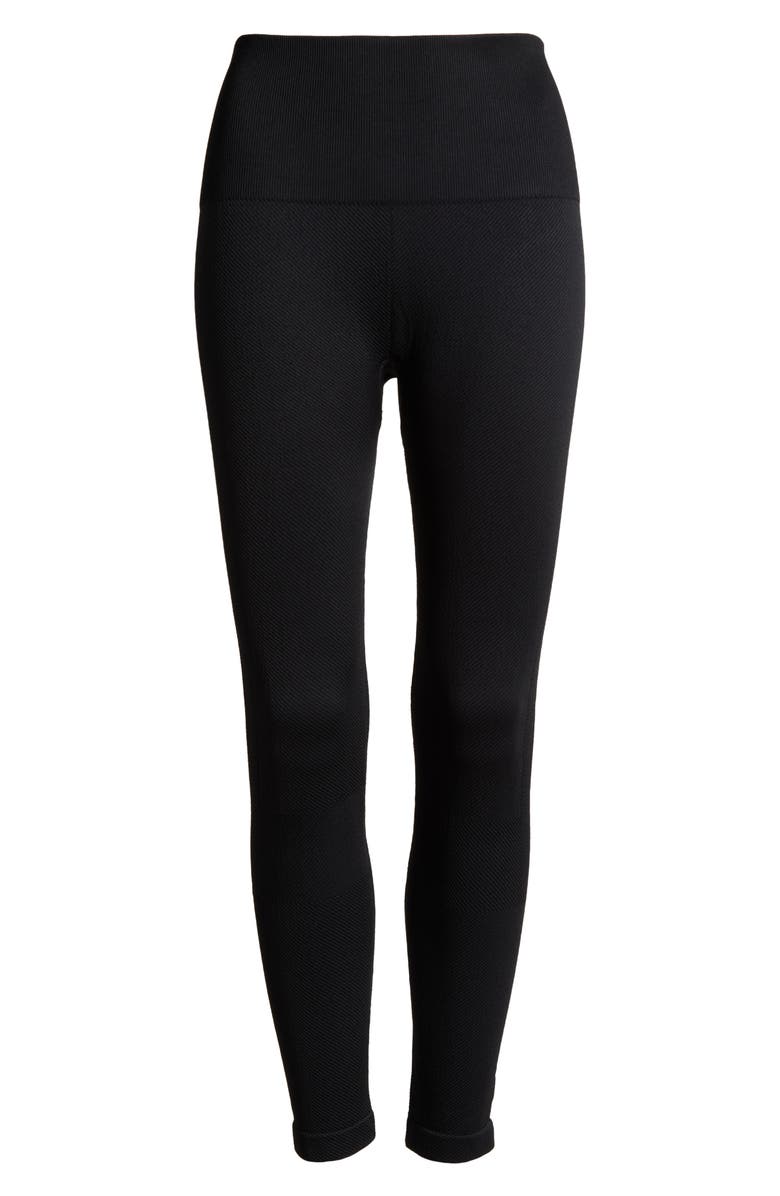 SPANX<sup>®</sup> Rib Seamless High Waist Leggings, Main, color, 