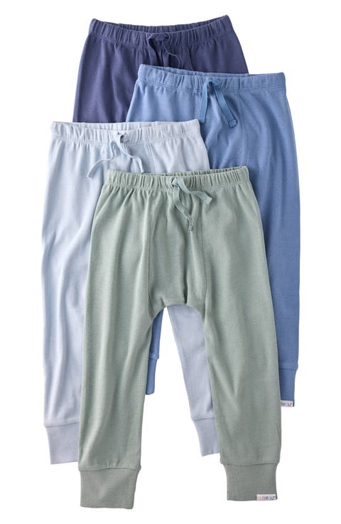 Kids' Jordan Assorted 4-Pack Organic Cotton Joggers (Toddler)