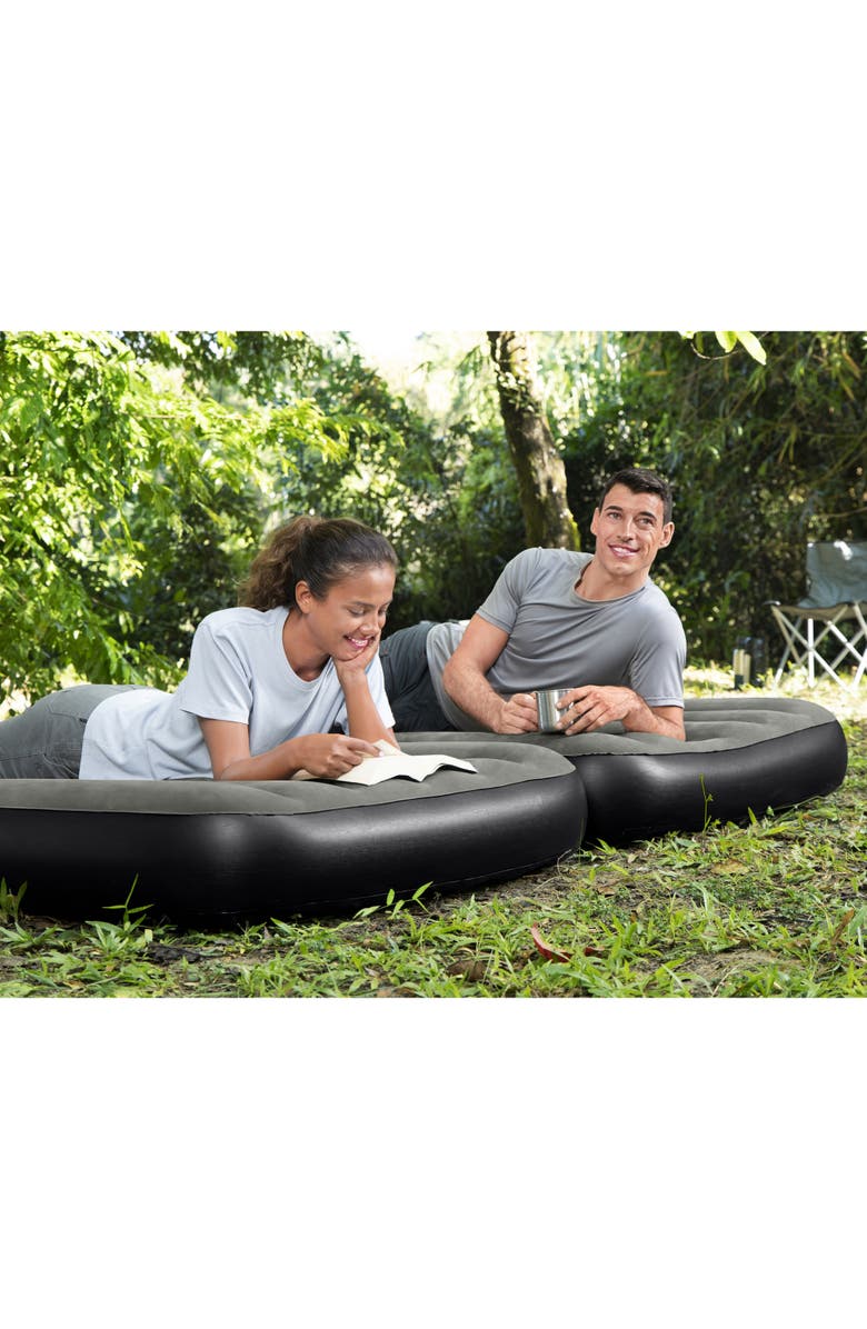 Bestway 3 In 1 Air Mattress 10 Inch Twin/King, Alternate, color,