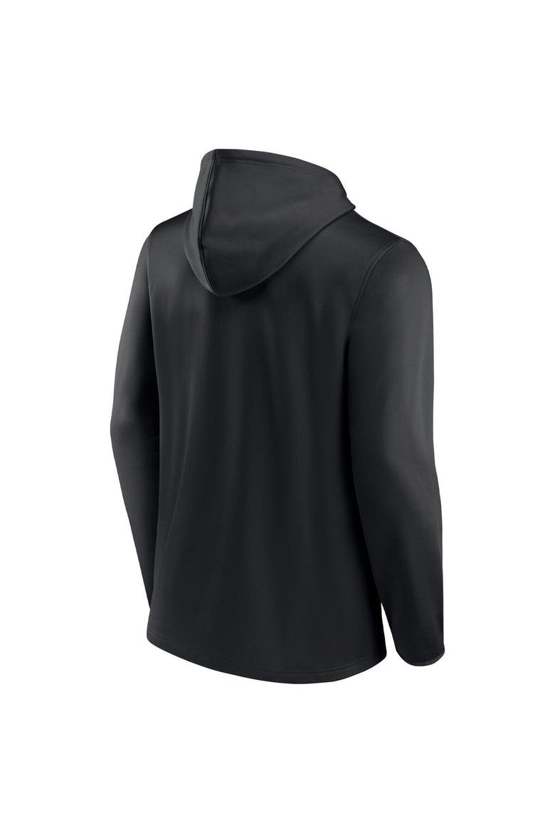 Men's Fanatics Branded Black Cleveland Browns Ball Carrier Full-Zip Hoodie, Alternate, color, Black