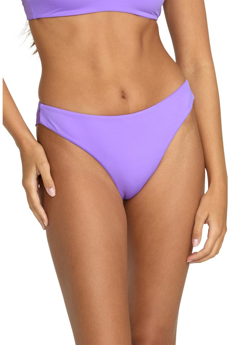 Simply Seamless Cheekini Bikini Bottoms, Main, color, PURPLE PASSION
