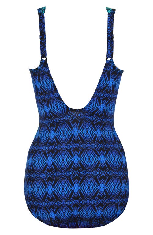 MIRACLESUIT MIRACLESUIT® OCEAN OMBRÉ ONE-PIECE SWIMSUIT