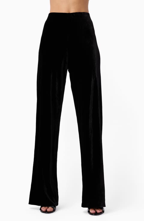 Bristol Flare Velvet Pants