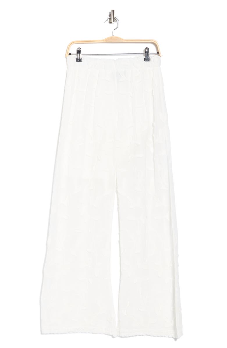 Forgotten Grace Embroidered Pull On Pants, Alternate, color, White