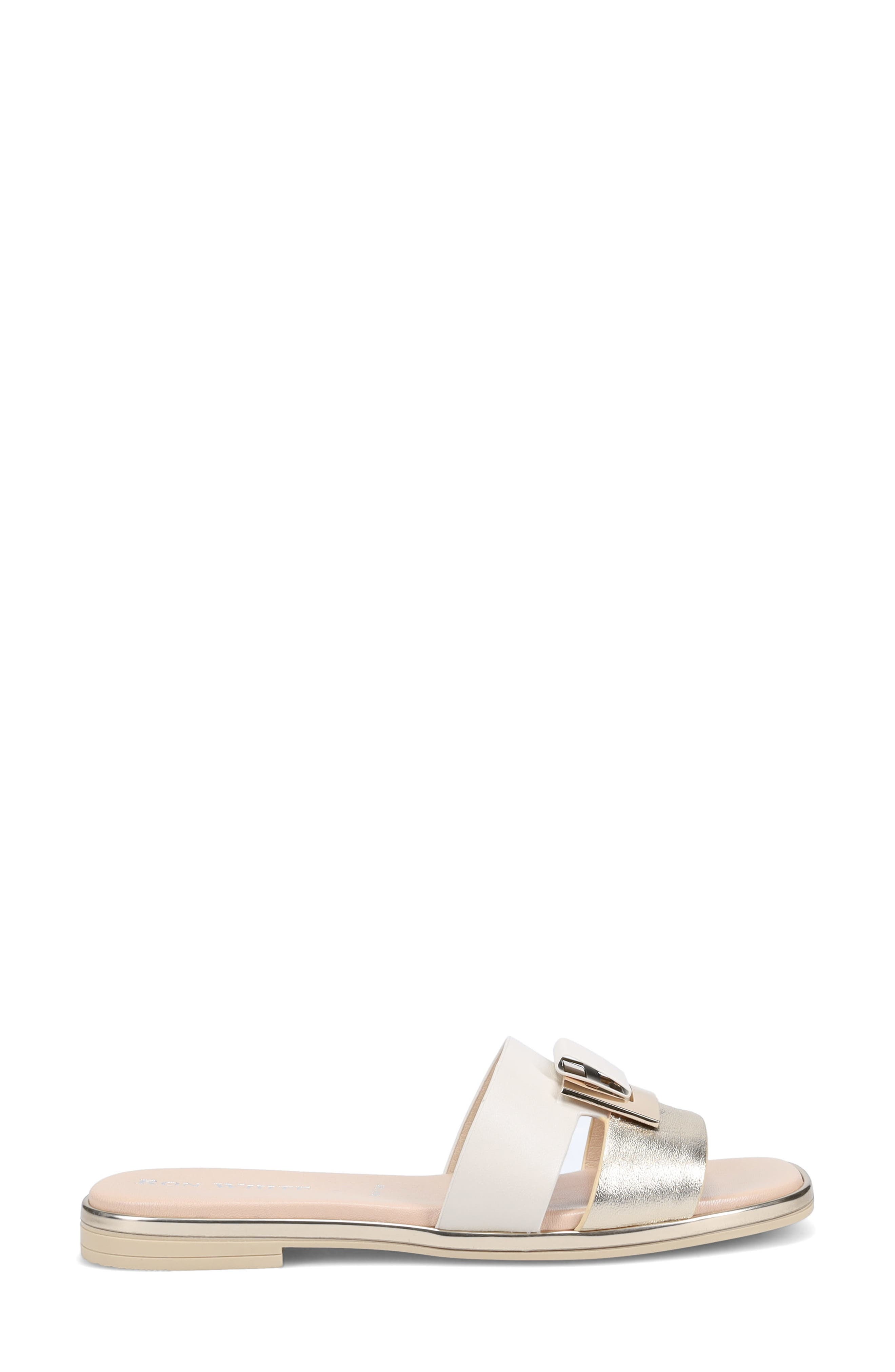 Valinda Slide Sandal, Alternate, color, IVORY