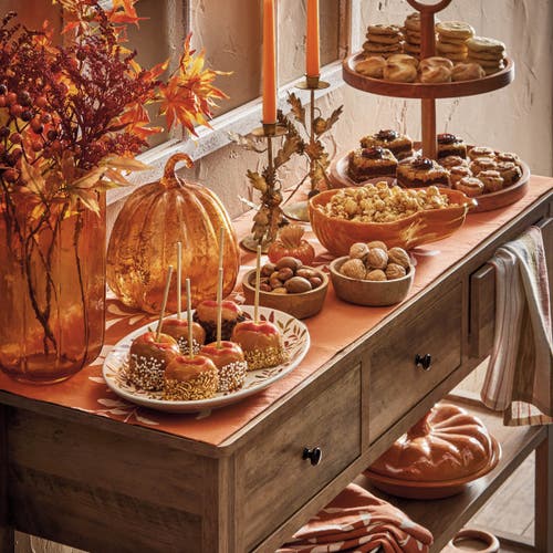 Tag Loop 2 Tier Natural Wood Server Trays For Everyday Use In Brown