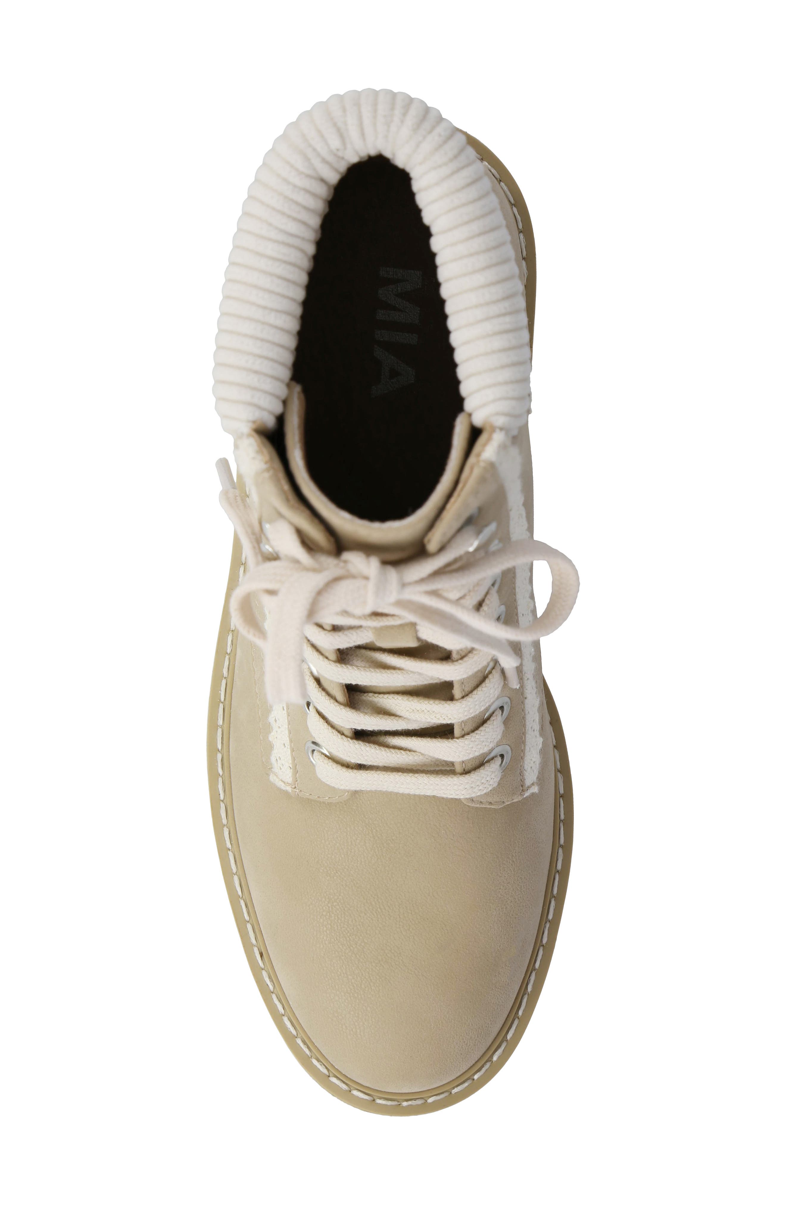 MIA Nakoma Lug Sole Bootie, Alternate, color, Neutral