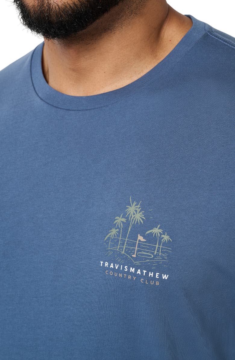 TravisMathew Putt Place Graphic T-Shirt, Alternate, color, Bering Sea