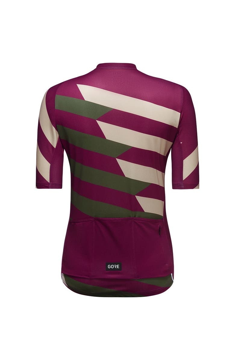 GOREWEAR Spirit Signal Chaos Jersey - Women's, Alternate, color, Process Purple/Utility Green