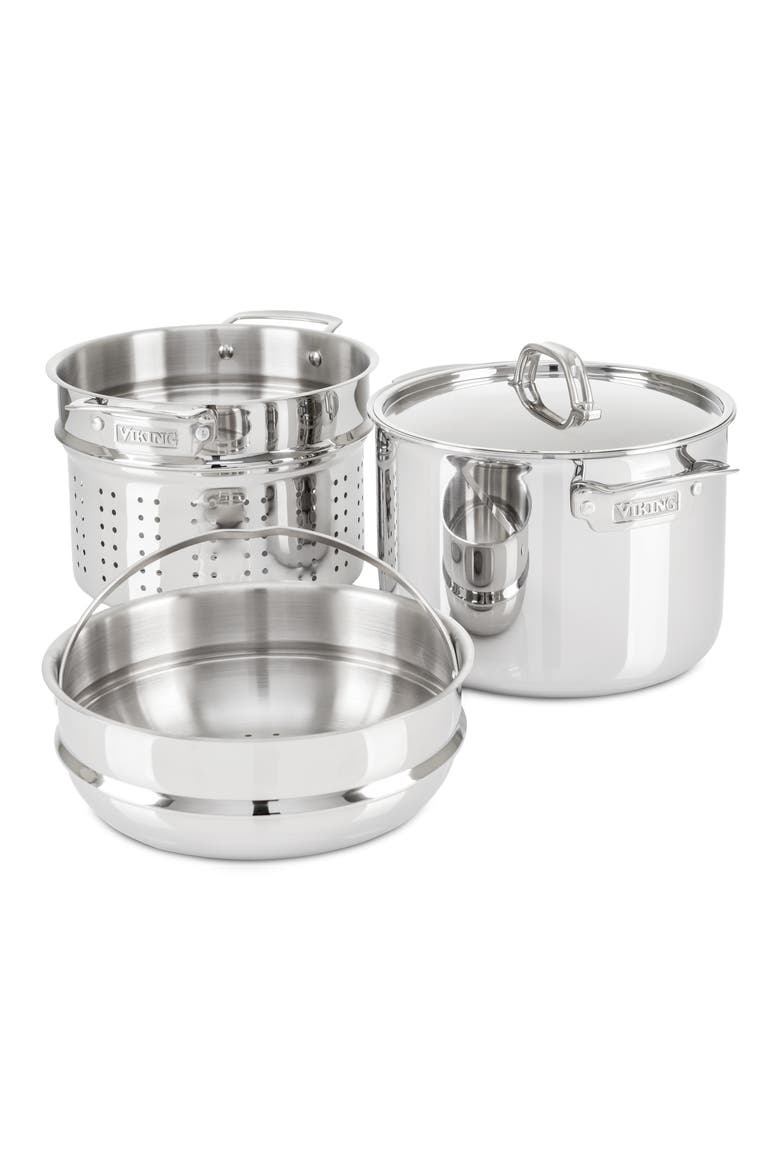 3-Ply 8-Quart Cooker, Main, color, NO COLOR