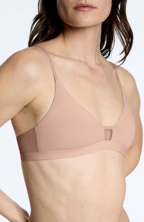 Pepper Limitless Wirefree Scoop Bra In Pink