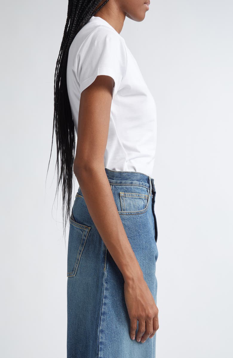Alaïa T-Shirt Body, Alternate, color, Blanc