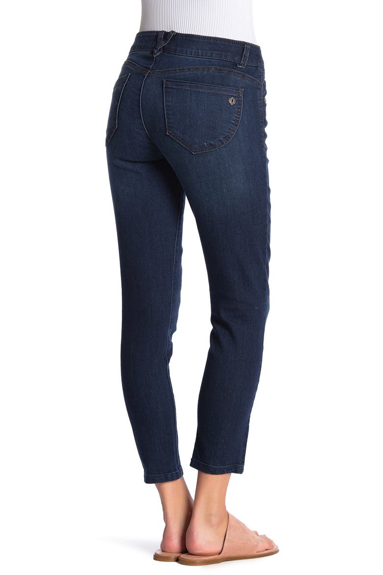 Ab Technology Skinny Ankle Jeans, Alternate, color, BL-BLUE