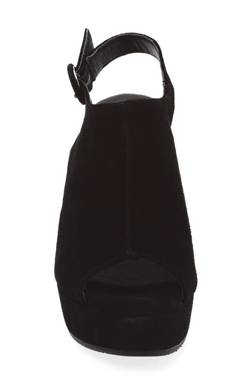 Cordani Tess Slingback Platform Sandal In Black