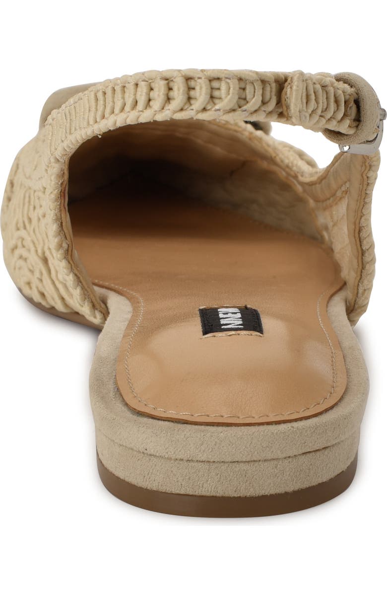 Nine West Jasser Pointed Toe Slingback Flat, Alternate, color,