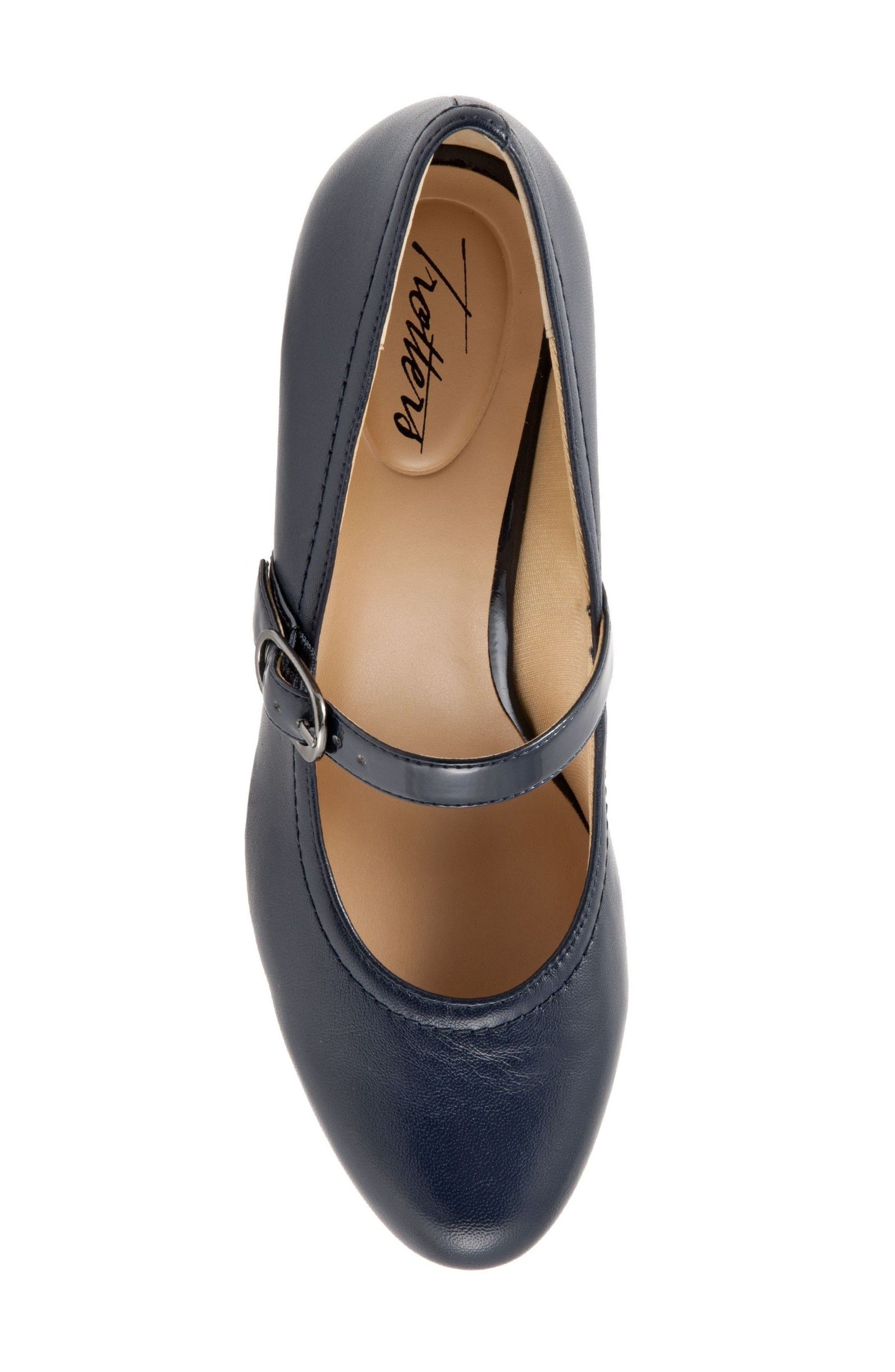 'Candice' Mary Jane Pump, Alternate, color, NAVY LEATHER