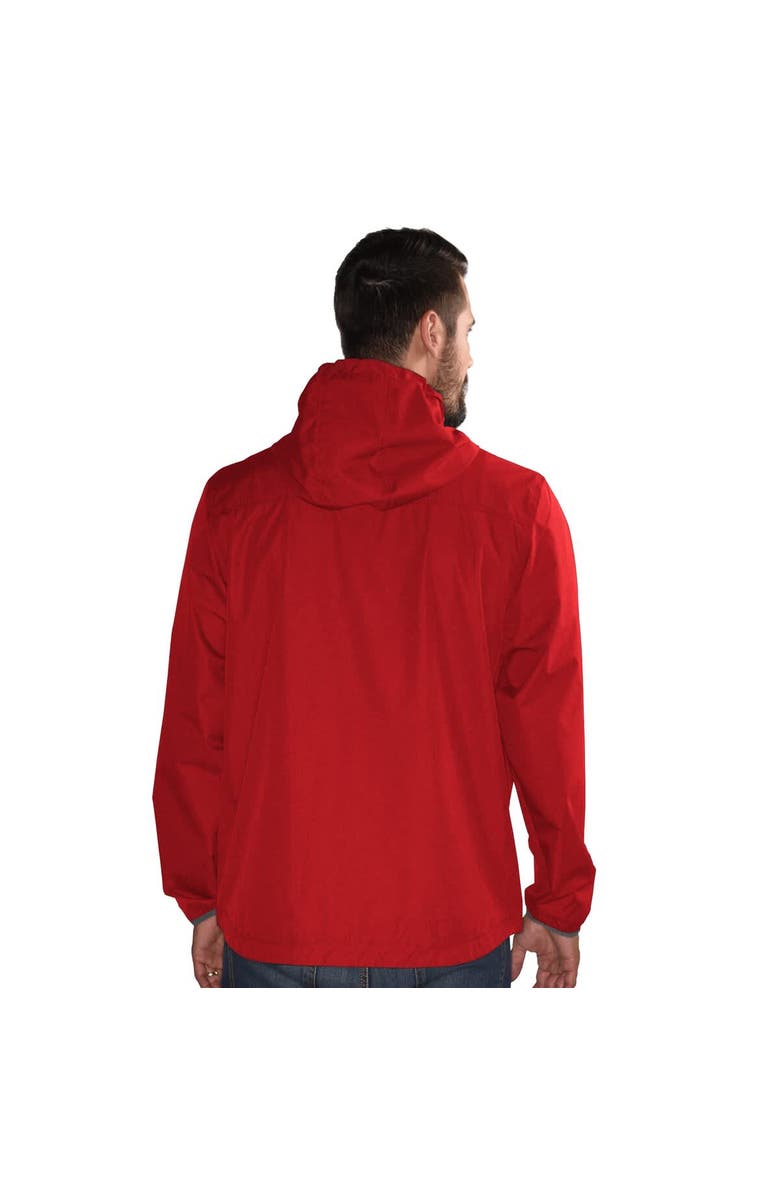 G-III SPORTS BY CARL BANKS Men's G-III Sports by Carl Banks  Red St. Louis Cardinals Double Play Full-Zip Hoodie Jacket, Alternate, color, Red