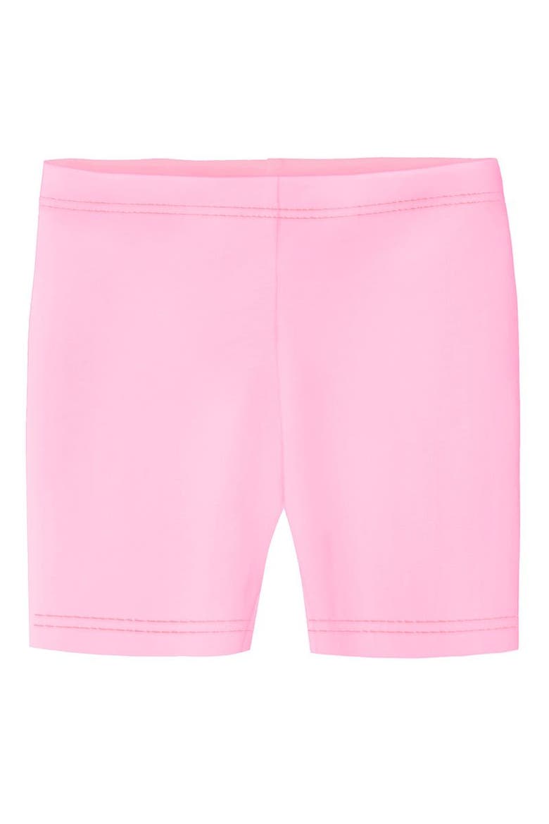 Girls 100% Soft Cotton Bike Shorts, Main, color, Light Pink