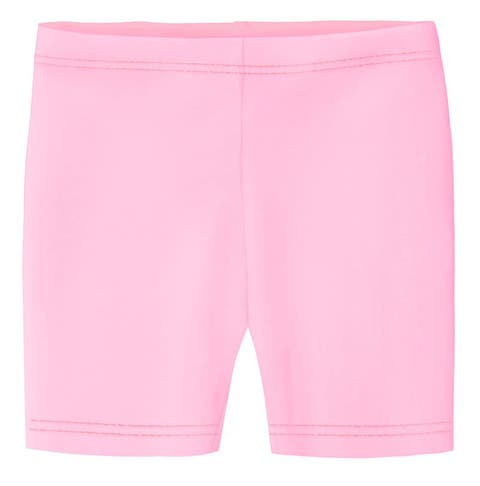 Girls 100% Soft Cotton Bike Shorts (Toddler/Kids)