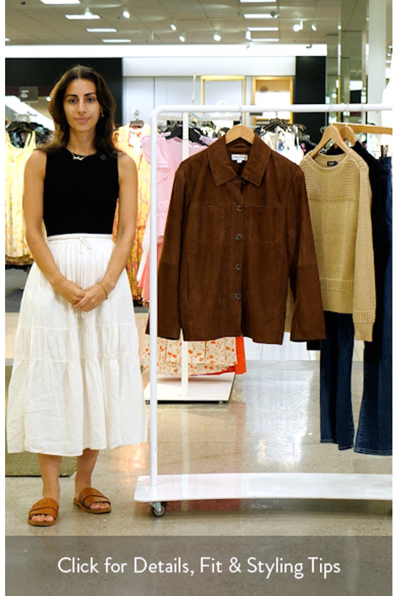 Suede Shirt Jacket video