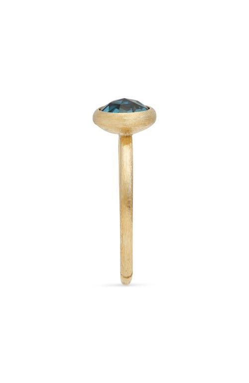 Marco Bicego Jaipur London Blue Topaz Ring In Multi