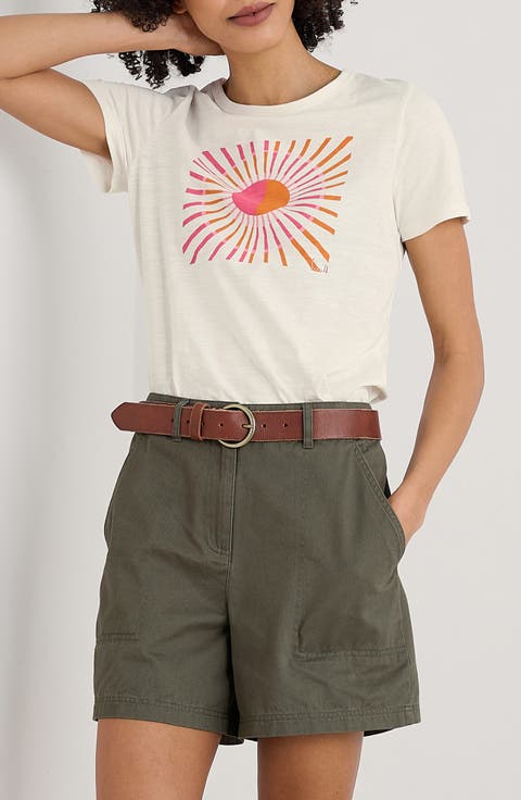 Printing Ink Organic Cotton Graphic T-Shirt