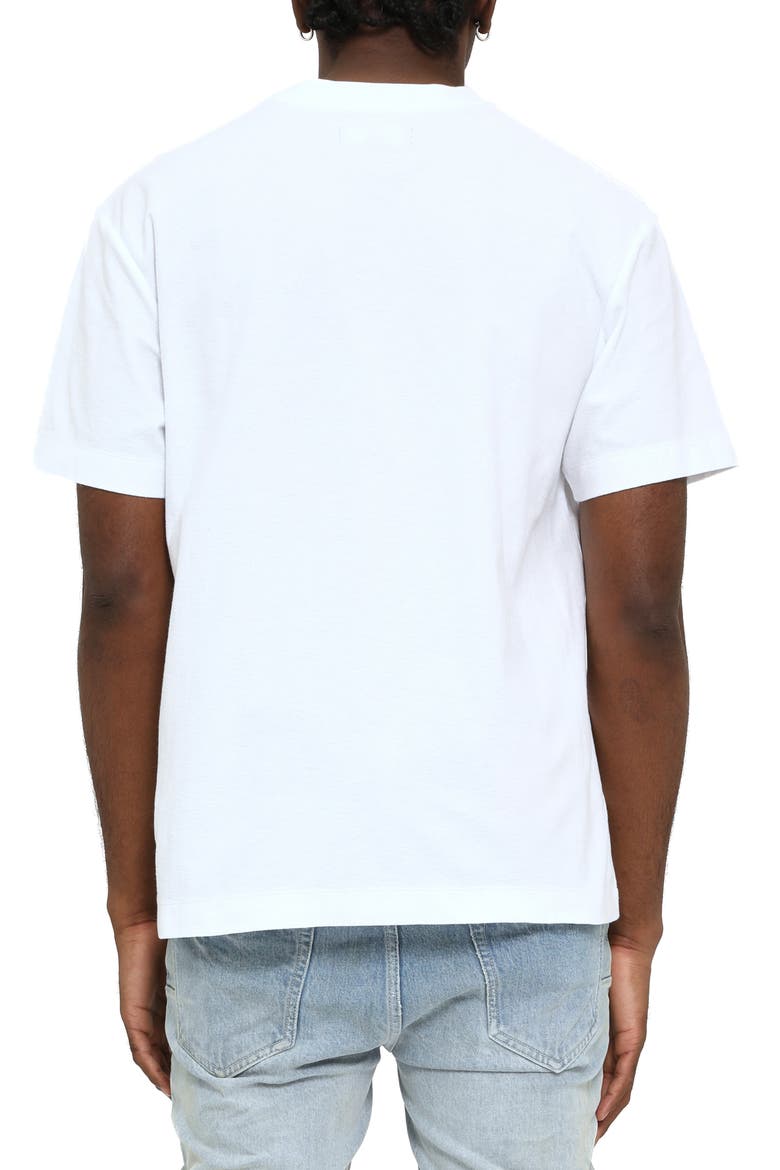 Texture Studded T-Shirt, Alternate, color, WHITE