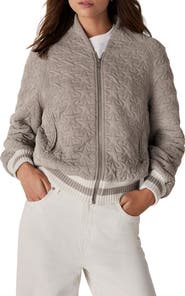 MINT VELVET Star Quilt Bomber