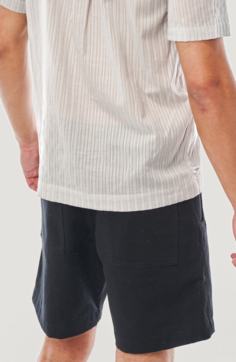 LEISURE LAB Dune Short, Alternate, color, Noir