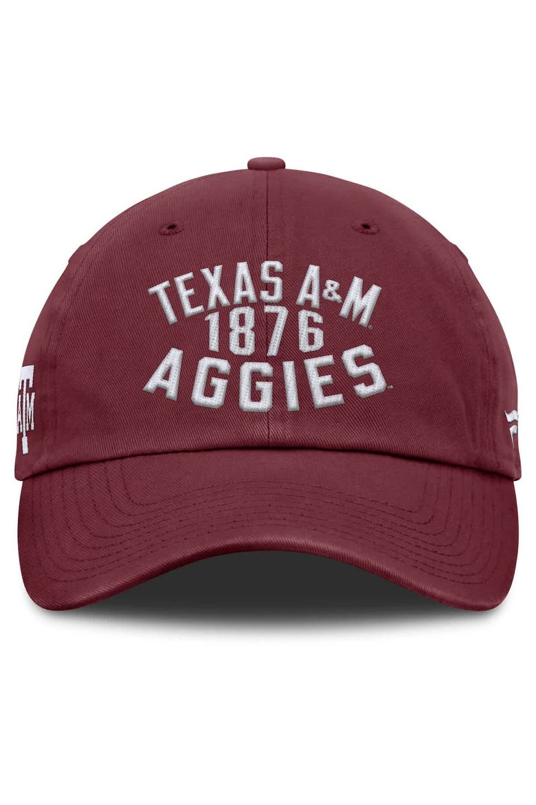 Men's Fanatics Maroon Texas A&M Aggies Archer Adjustable Hat, Alternate, color, Maroon