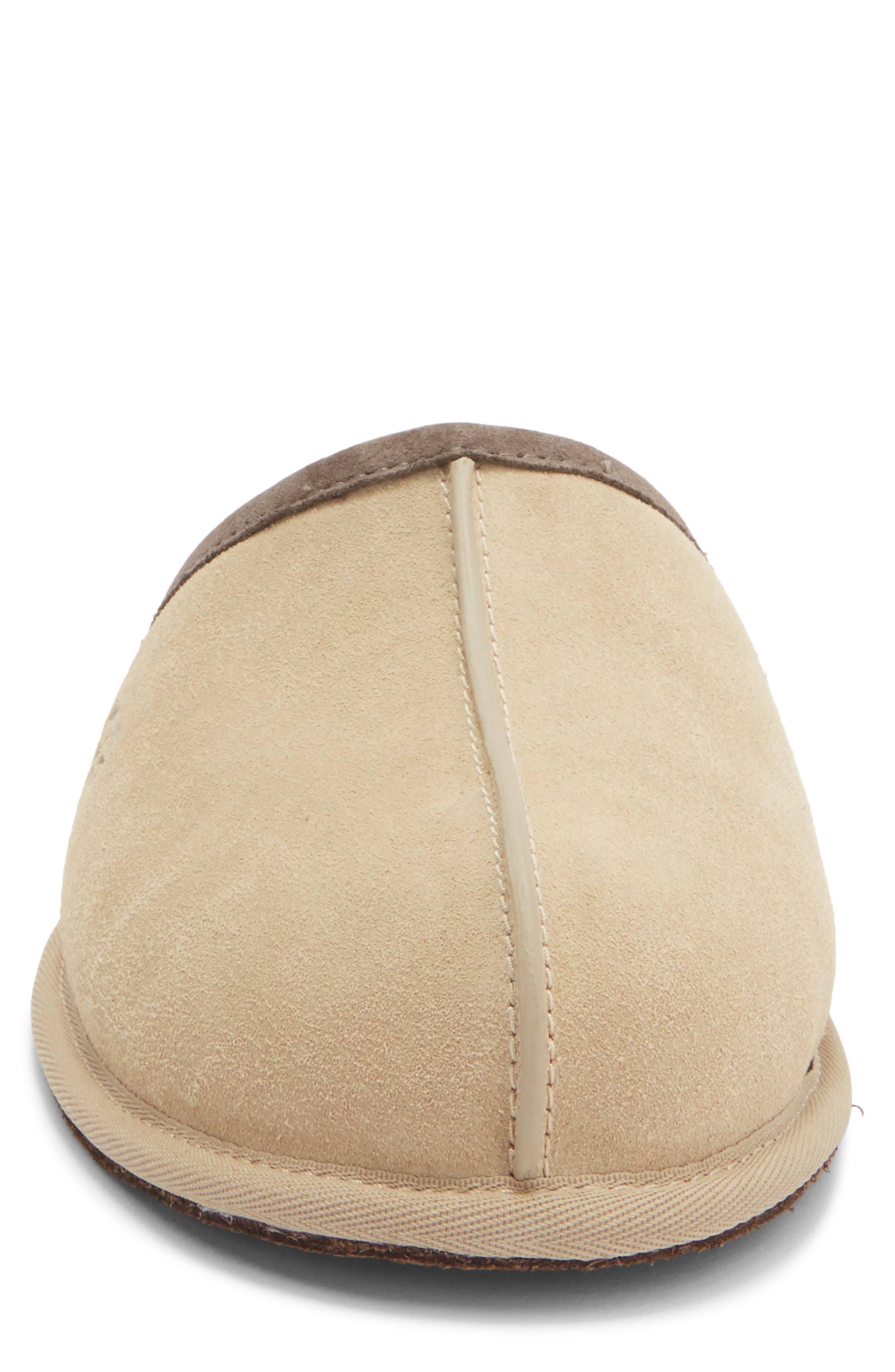 Scuff Slipper, Alternate, color, MUSTARD SEED / MOLASSES