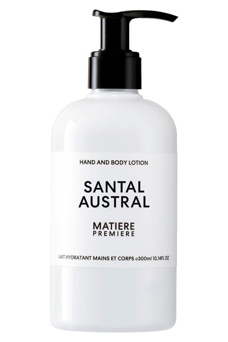 Santal Austral Hand & Body Lotion, Main, color, NO COLOR