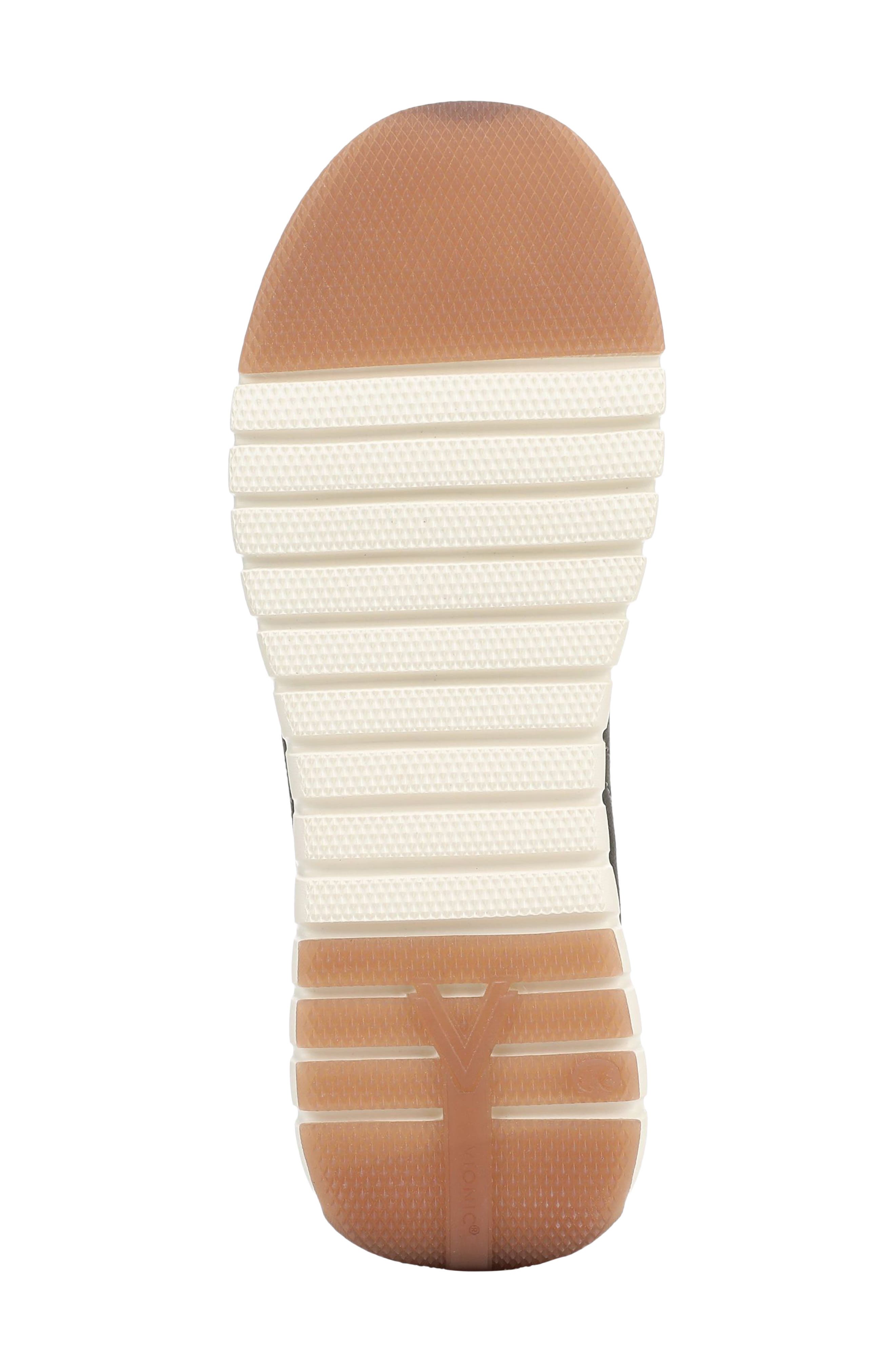 Vionic Uptown Metallic Suede Sneaker, Alternate, color, Polluted Silver