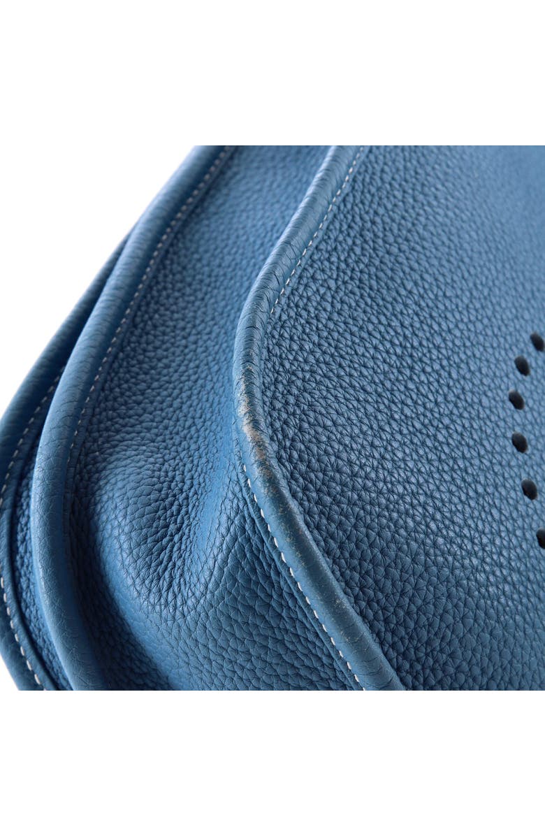Pre-Owned Hermes Evelyne Bag Gen III Clemence PM, Alternate, color, Bleu Jean