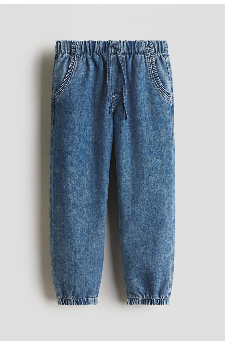 H&M Denim Joggers, Main, color, Denim Blue