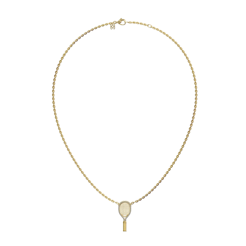 Pascal The Tennis Necklace, White Diamond Halo