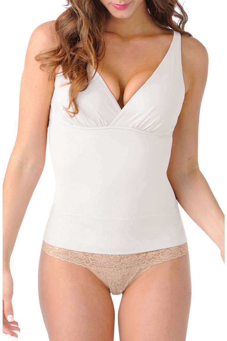 Post Maternity Compression & Nursing Tank, Alternate, color, WHITE