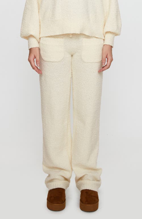 Princess Polly Susi Fluffy Knit Drawstring Pants