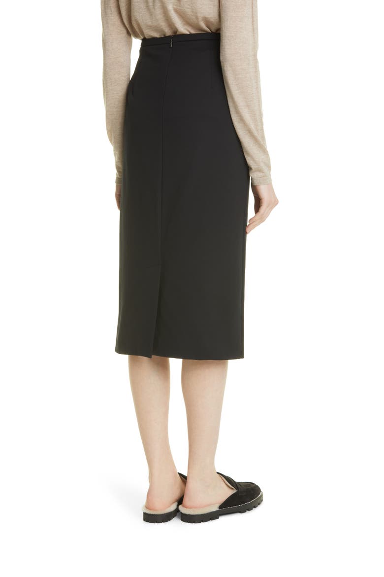 Sabato Stretch Jersey Pencil Skirt, Alternate, color, NERO