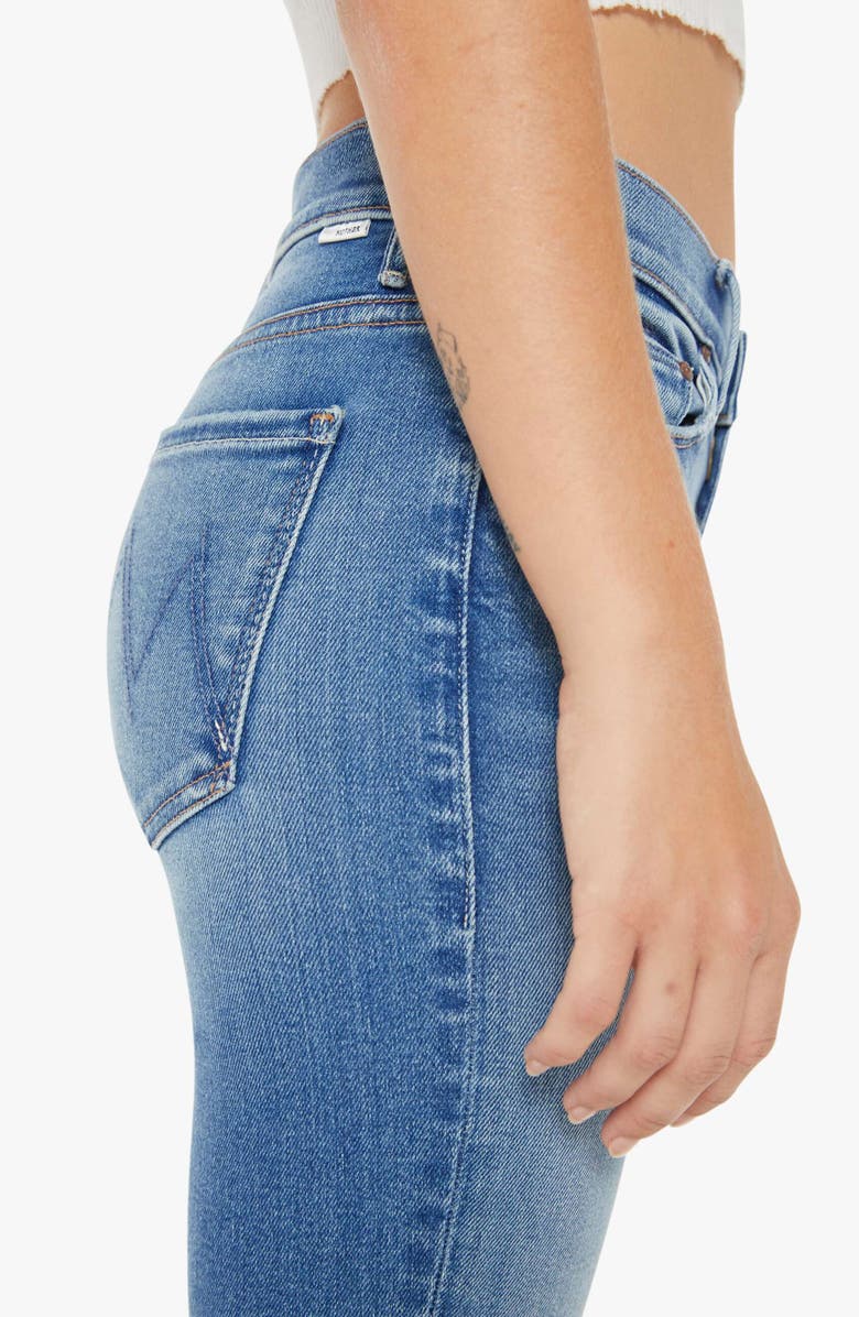 MOTHER Lil' Weekend Flare Jeans, Alternate, color, Layover