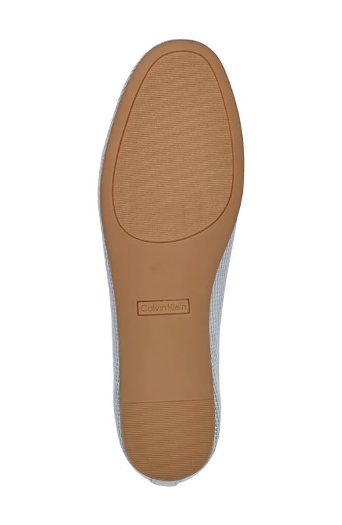 Calvin Klein Zinya Flat In Blue