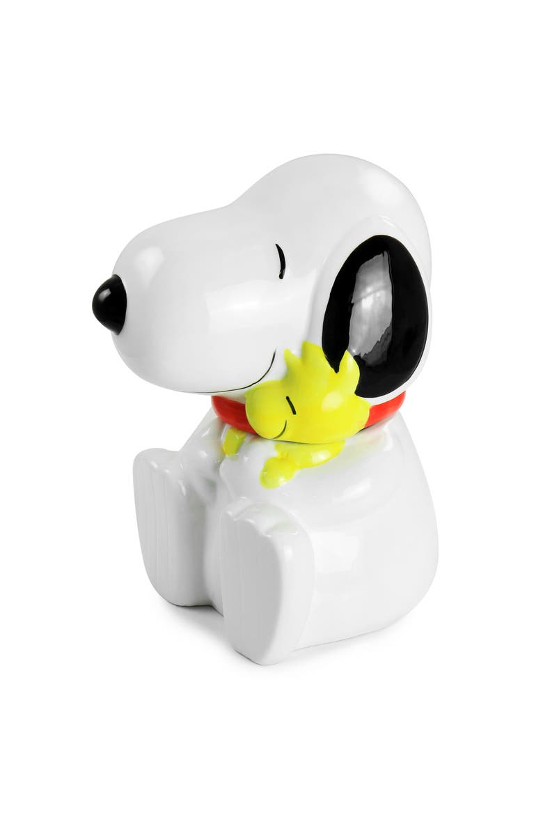 Classic Snoopy Cookie Jar, Alternate, color, White