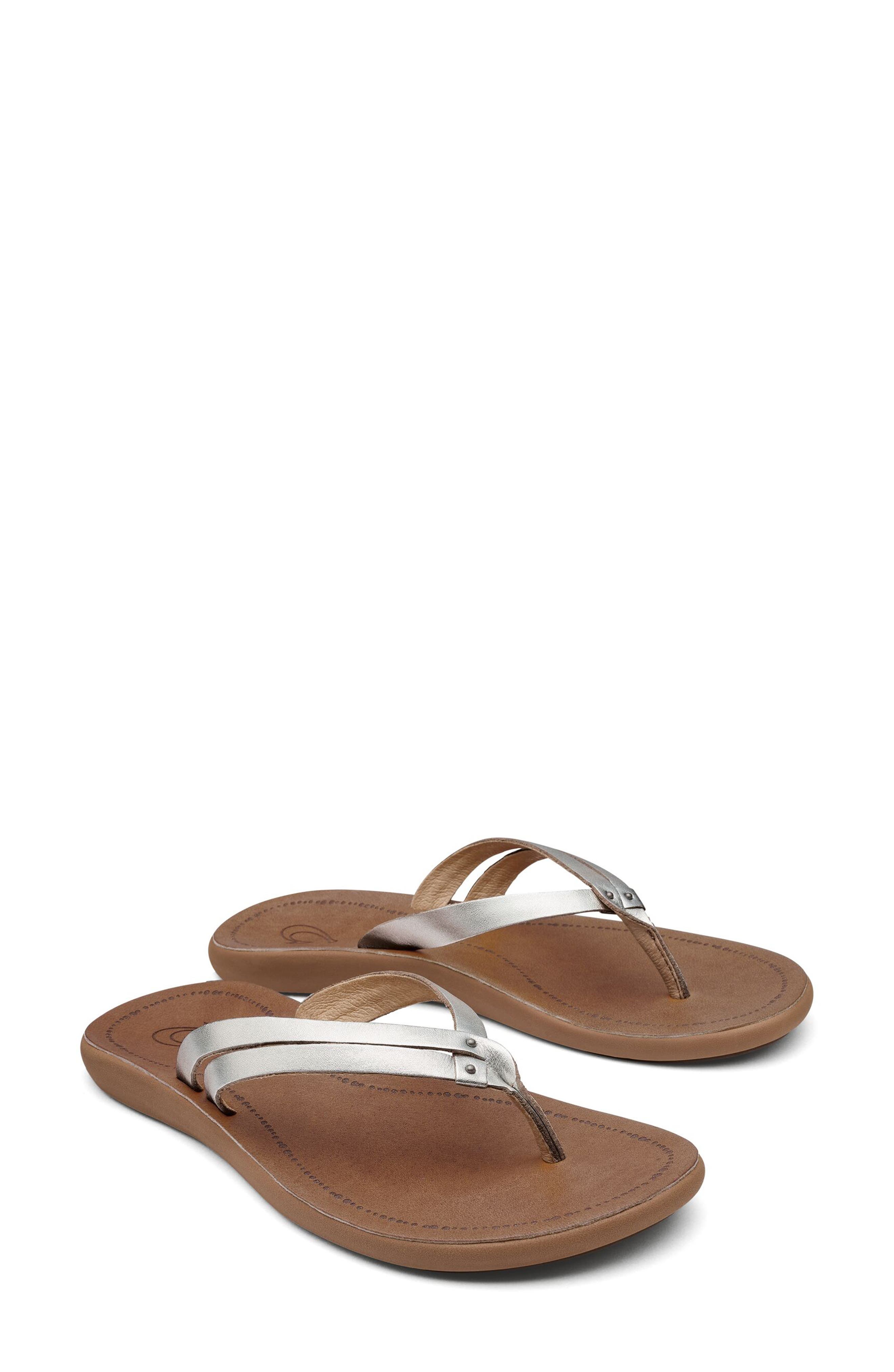 OluKai Kapehe Luana Flip Flop, Main, color, 