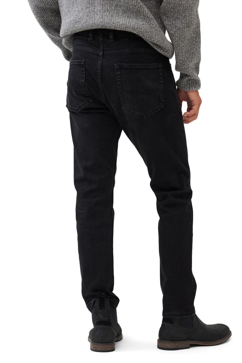 Hira Straight Leg Jeans, Alternate, color, COAL