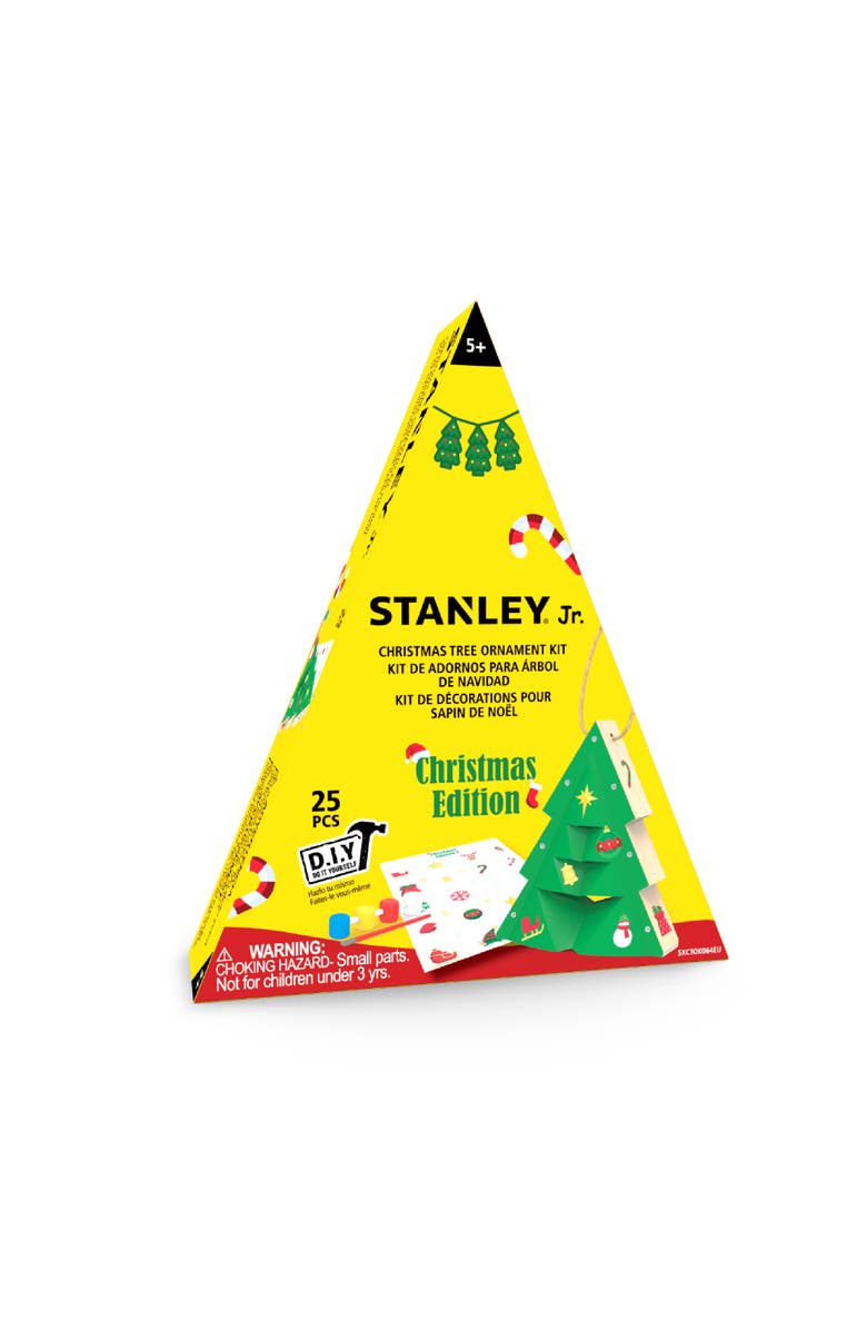 Stanley Jr. Easy Build Christmas Tree Ornament Kit, Holiday Gift Christmas Edition, Main, color, Multi Color