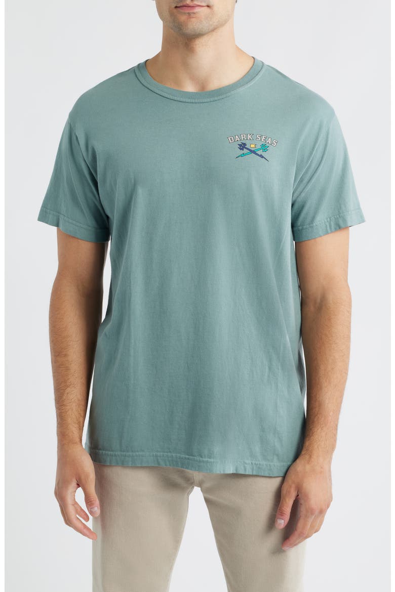 Octo Glass Cotton Graphic T-Shirt, Main, color, STORMY SEA