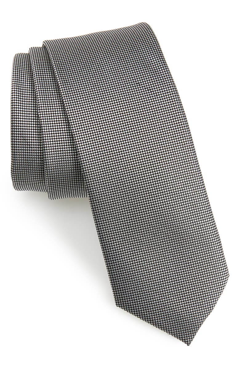 1901 Aston Solid Silk Tie, Main, color, 