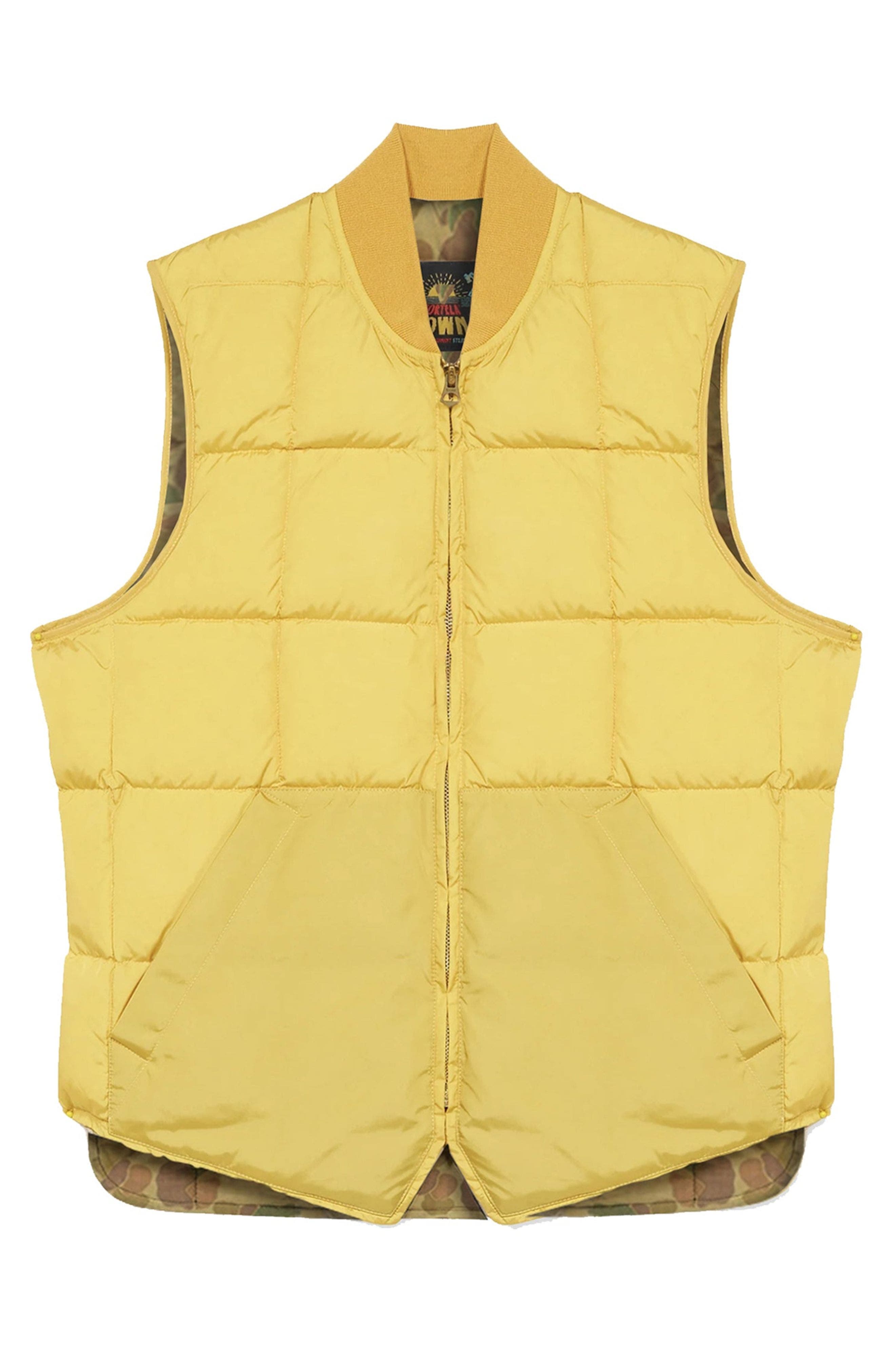 Fortela Nylon Vest2 With Camouflage Lining In White