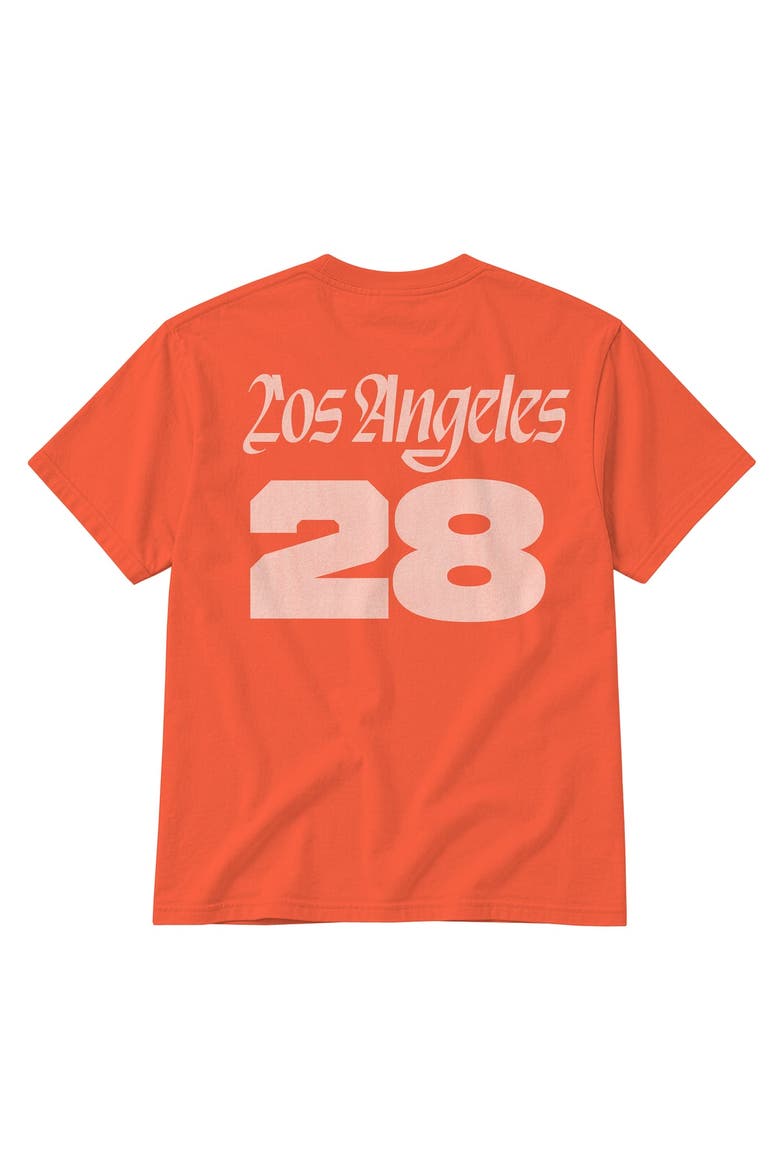Unisex Fanatics Orange LA28 Summer Olympics Superbloom Color Bar T-Shirt, Alternate, color, Orange