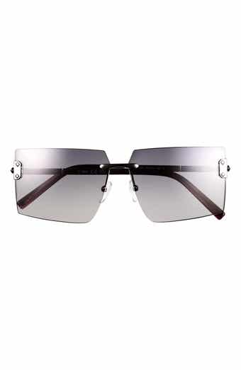 62mm Rectangular Sunglasses